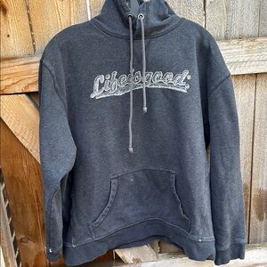 Life is Good hoodie Gray Unisex